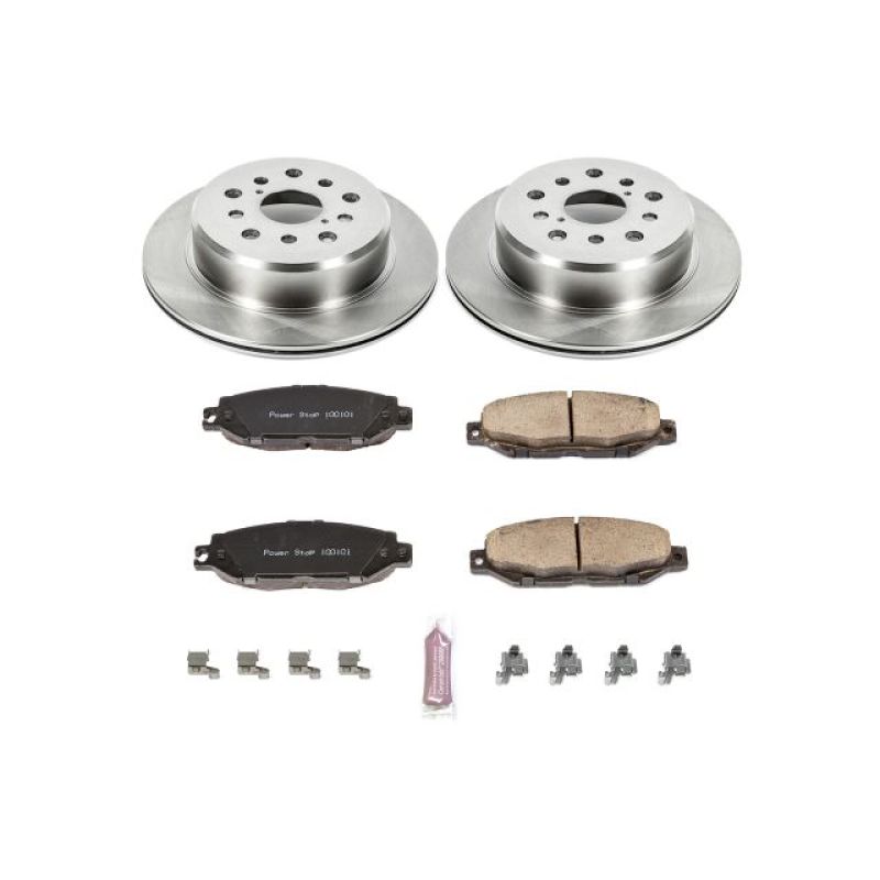 PowerStop PSB Autospecialty Kit Brakes, Rotors & Pads Brake Kits - OE main image