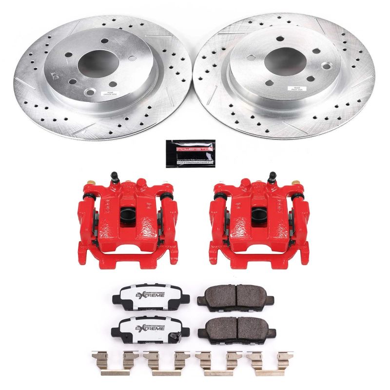 PowerStop PSB Z26 Street Kit w/Cals Brakes, Rotors & Pads Brake Kits - Performance D&S main image