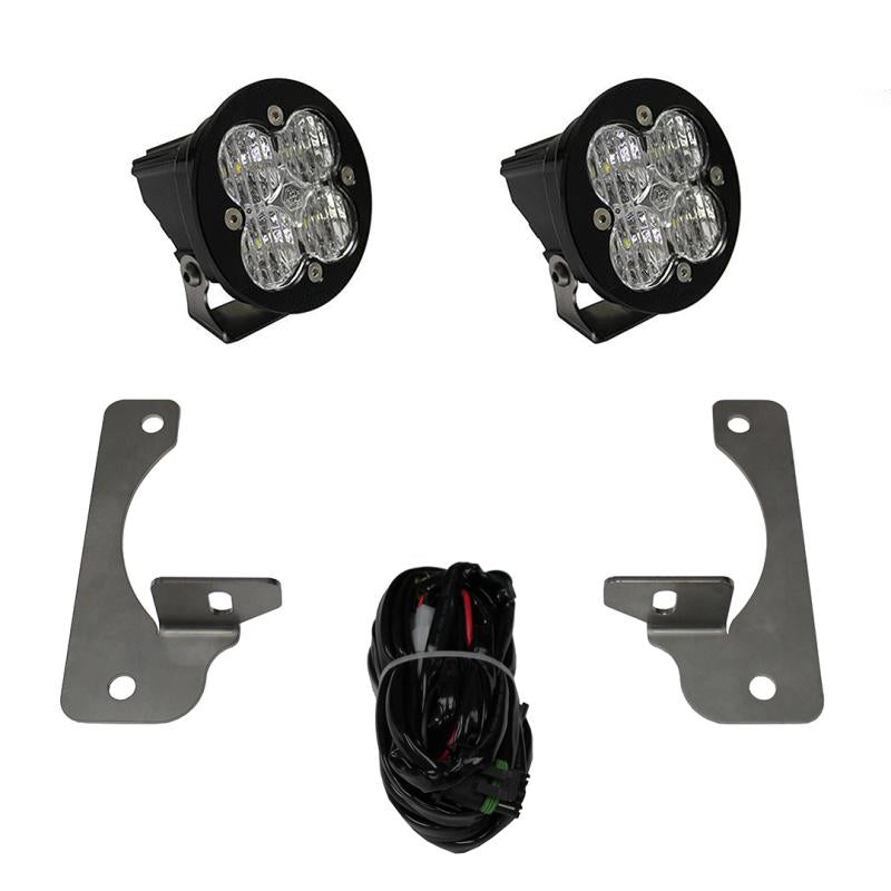 Baja Designs 13-16 Jeep JK Rubicon X/10th Anne/Hard Rock Squadron-R Pro LED Light Kit 597523 Main Image