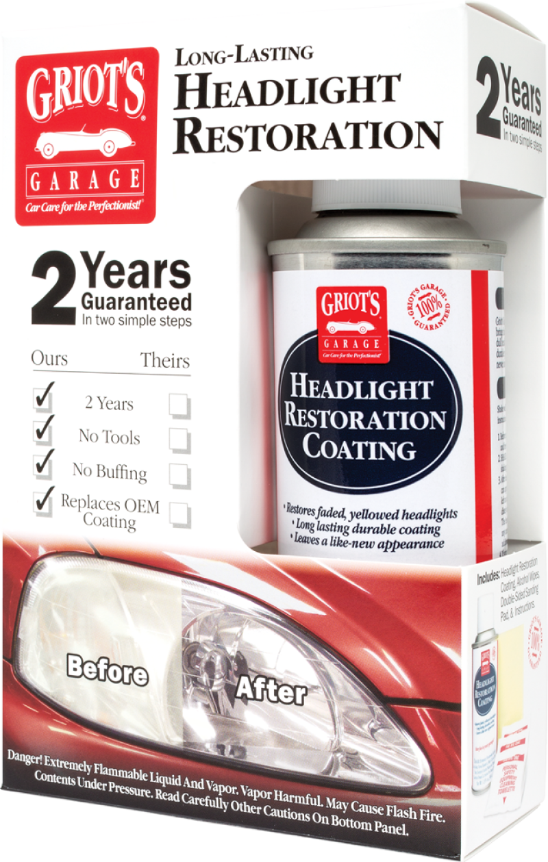 Griots Garage Headlight Restoration Kit 11409 Main Image