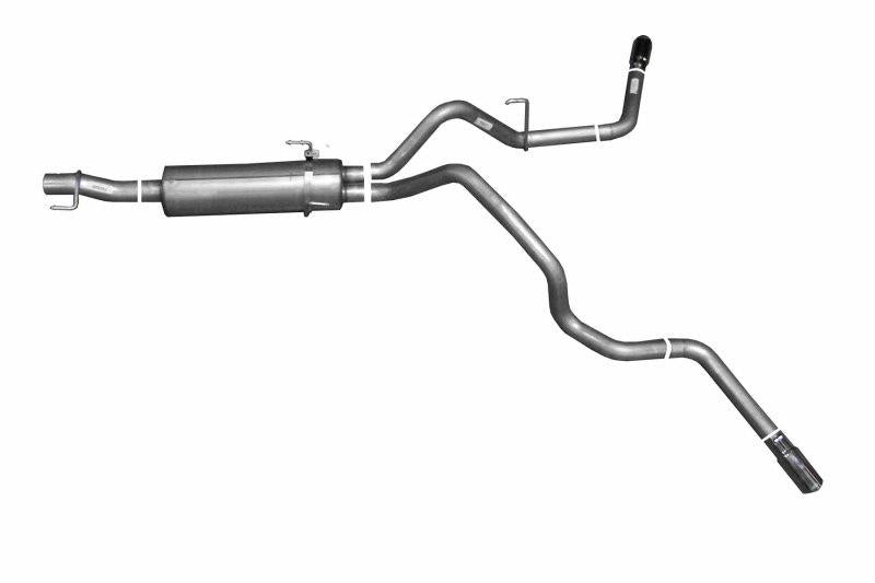 Gibson 04-05 Dodge Ram 1500 SLT 5.7L 2.5in Cat-Back Dual Extreme Exhaust - Stainless 66530 Main Image