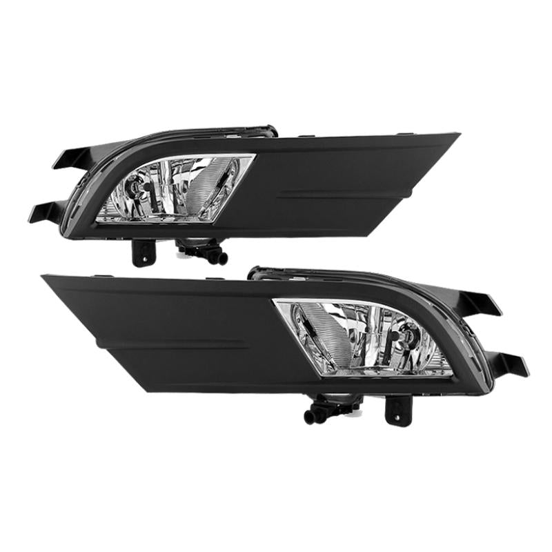 Spyder Volkswagen Jetta MK6 2015-2016 Sedan 4Dr only OEM Style Fog Lights w/Switch Clear FL-VJ2015-C 5082268 Main Image