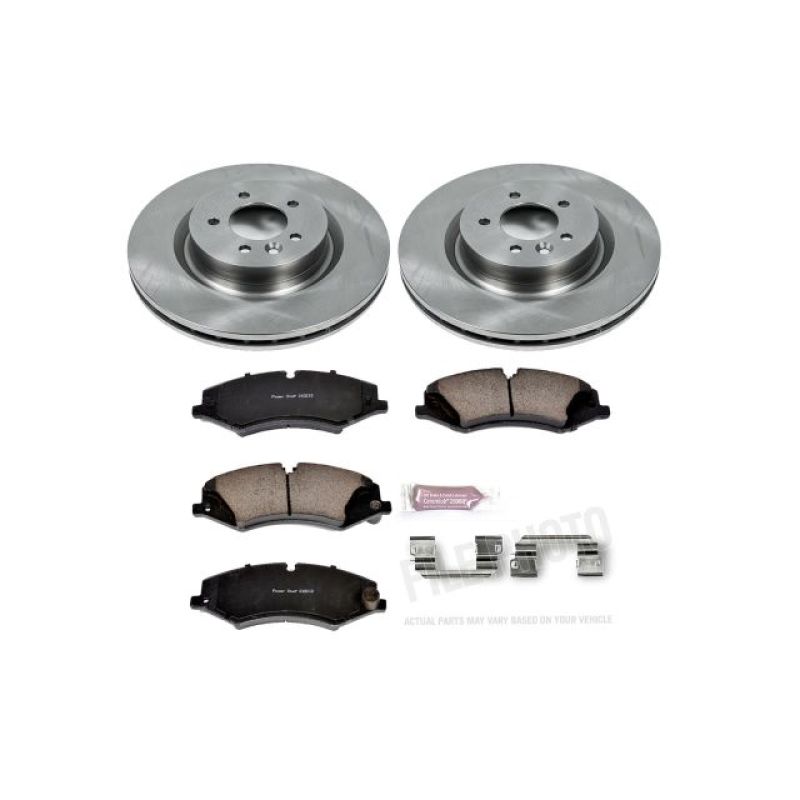 PowerStop PSB Autospecialty Kit Brakes, Rotors & Pads Brake Kits - OE main image