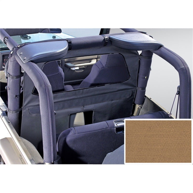 Rugged Ridge RUG Soft Top Wind Screen Soft Tops & Hard Tops Soft Tops main image