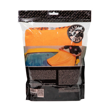 Chemical Guys Fatty Super Dryer Microfiber Drying Towel - 25in x 34in - Orange (P12) MIC881
