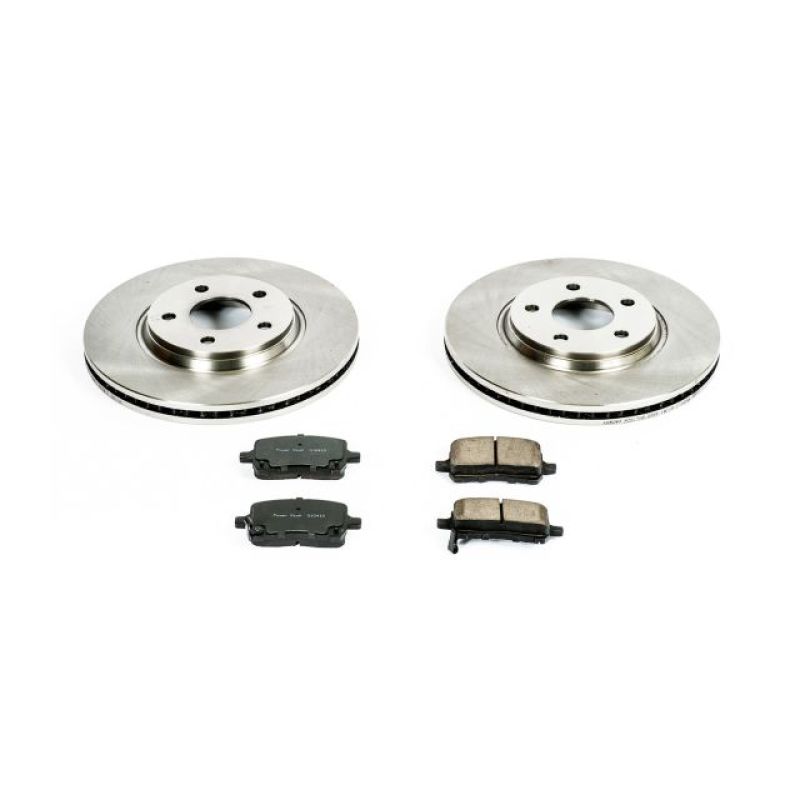 PowerStop PSB Autospecialty Kit Brakes, Rotors & Pads Brake Kits - OE main image