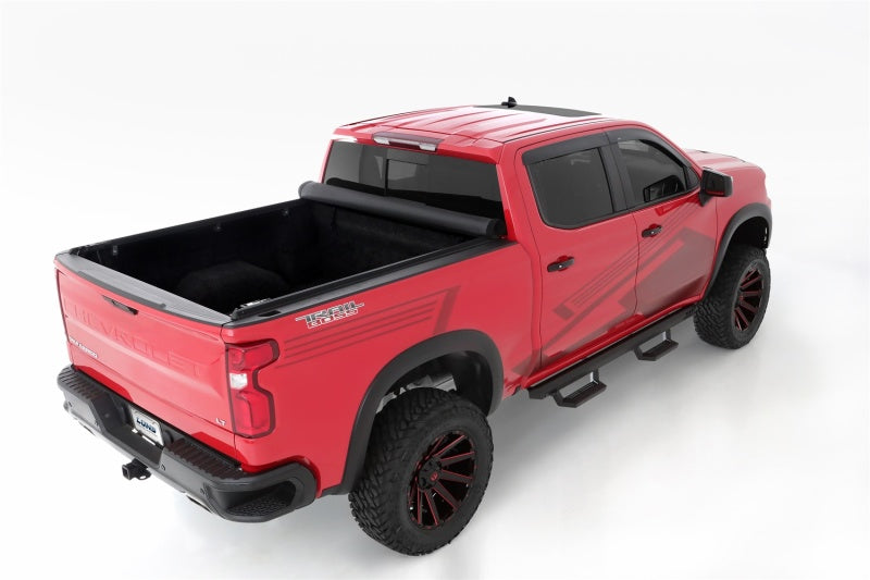 Lund 2019 Chevrolet Silverado 1500 (5.5ft. Bed) Genesis Elite Roll Up Tonneau Cover - Black 968292