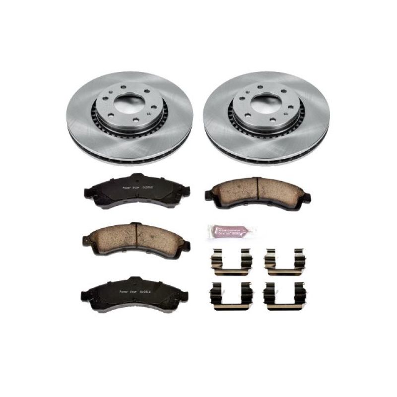 PowerStop PSB Autospecialty Kit Brakes, Rotors & Pads Brake Kits - OE main image