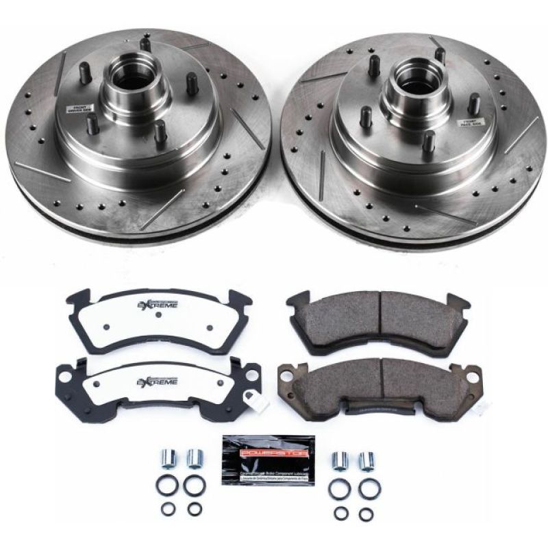 PowerStop PSB Z26 Street Warrior Kit Brakes, Rotors & Pads Brake Kits - Performance D&S main image