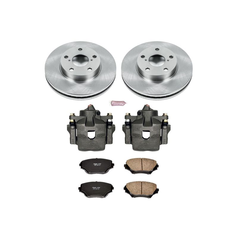 PowerStop PSB Autospecialty Kit w/Cals Brakes, Rotors & Pads Brake Kits - OE main image