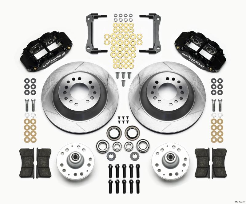 Wilwood Narrow Superlite 6R Front Hub & 1PC Rtr Kit 12.88in 70-78 Camaro 140-12278 Main Image