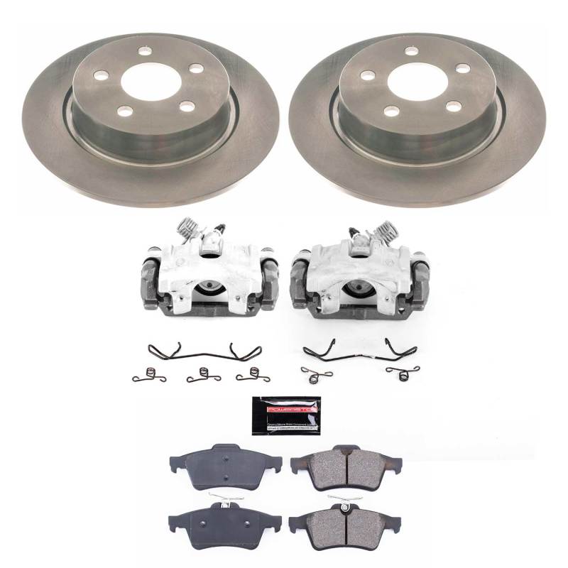 Power Stop 2020 Ford Transit Connect Rear Autospecialty Brake Kit w/Calipers KCOE8176