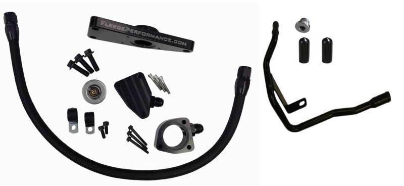 Fleece Performance 03-07 Dodge 5.9L Cummins Coolant Bypass Kit (03-05 Auto Trans) FPE-CLNTBYPS-CUMMINS-0305 Main Image