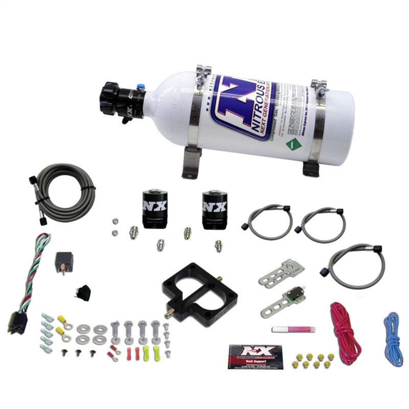 Nitrous Express Dodge TBI (Magnum) Nitrous Plate Kit (Magnum Engine) w/5lb Bottle 20945-05 Main Image