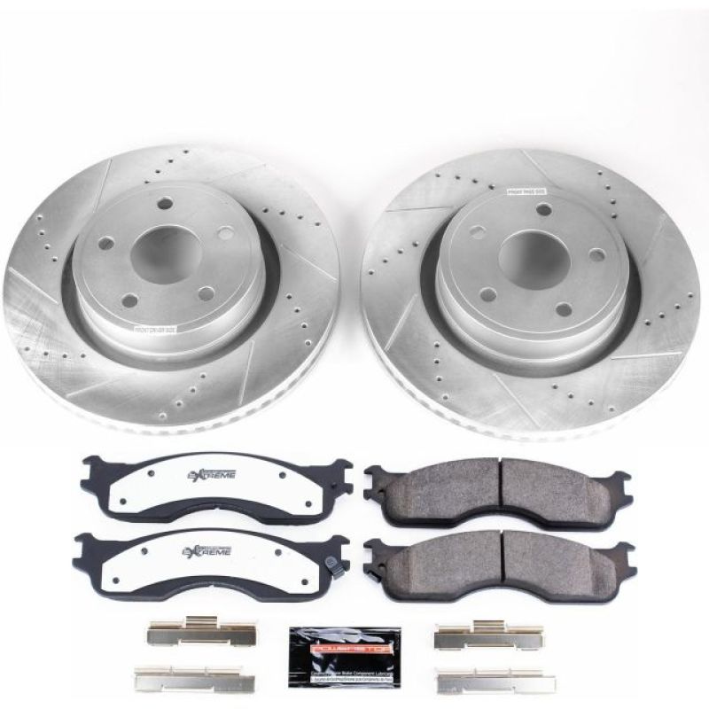 PowerStop PSB Z36 Truck & Tow Kit Brakes, Rotors & Pads Brake Kits - Performance D&S main image