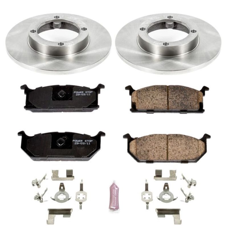 PowerStop PSB Autospecialty Kit Brakes, Rotors & Pads Brake Kits - OE main image