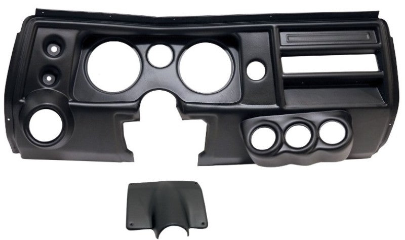 Autometer 1968 Chevrolet Chevelle W/ Vent Direct Fit Gauge Panel 5in x2 / 2-1/16in x4 2904