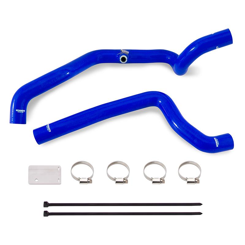 Mishimoto 18+ Jeep Wrangler JL 2.0L Blue Silicone Radiator Coolant Hose Kit MMHOSE-JLH-18BL Main Image