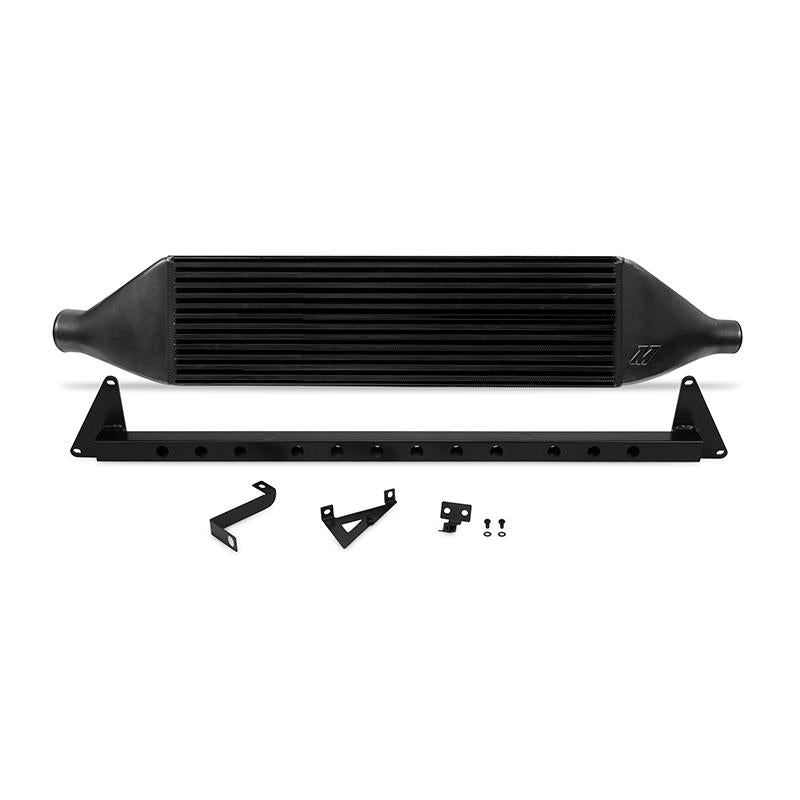 Mishimoto 08-14 Subaru STI Front-Mount Intercooler Kit w/ Black Crash Beam - Black Core MMINT-STI-08BBK Main Image