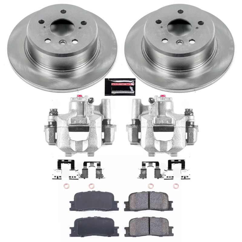 PowerStop PSB Autospecialty Kit w/Cals Brakes, Rotors & Pads Brake Kits - OE main image