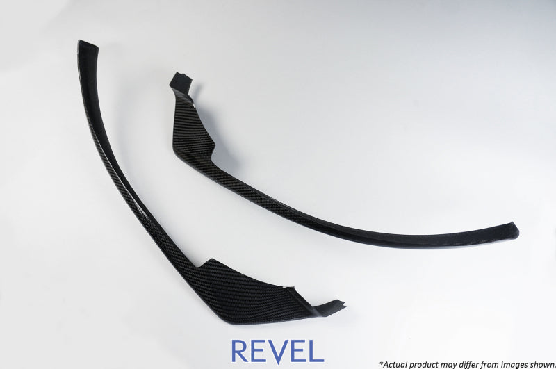 Revel GT Dry Carbon Front Lip Covers 16-18 Mazda MX-5 - 2 Pieces 1TR4GT0AM01