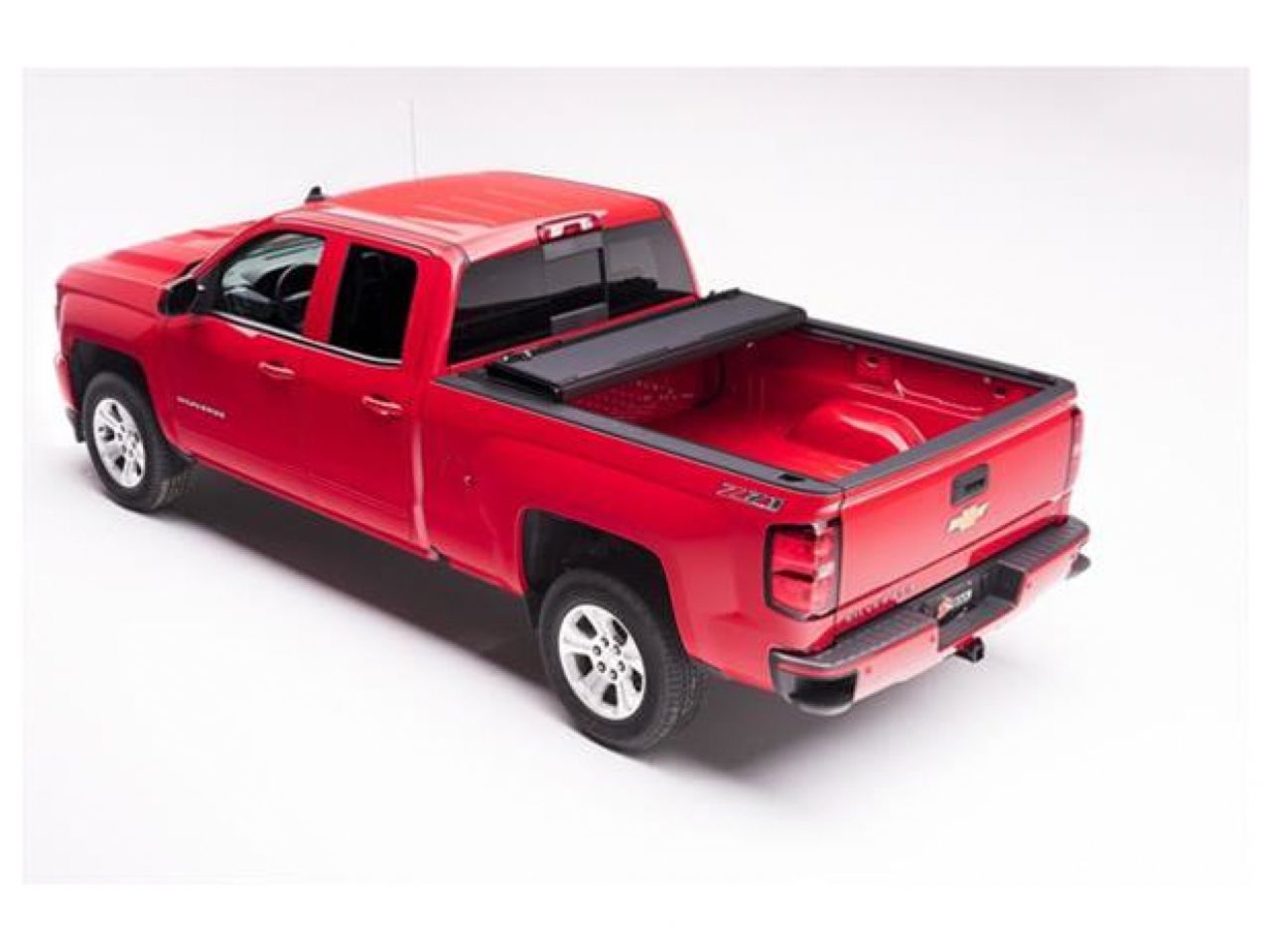 BAK Tonneau Cover, Flip MX4, Folding, Aluminum, Matte Black, Chevy, GMC