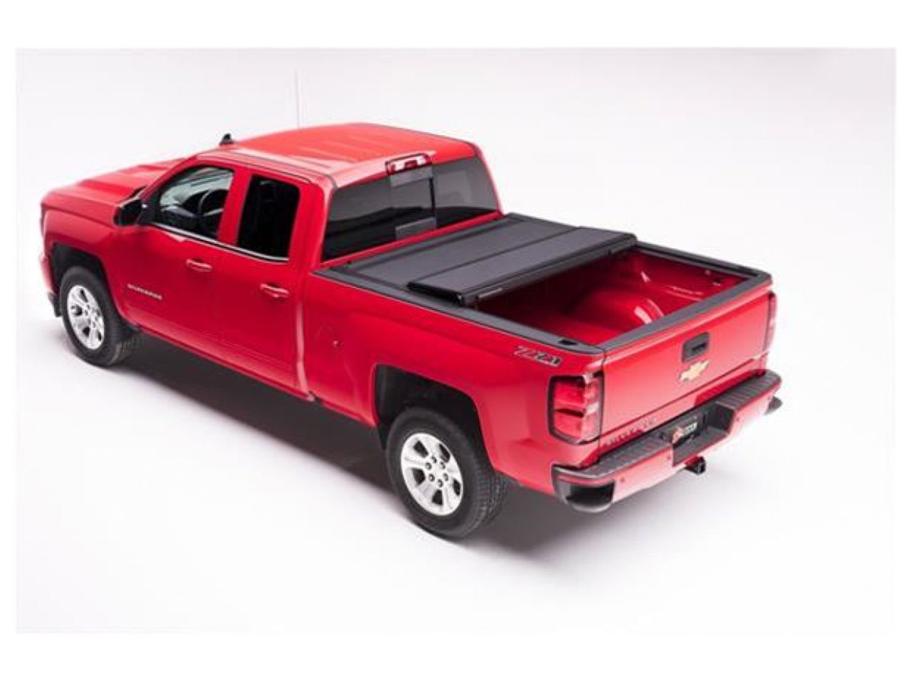 BAK Tonneau Cover, Flip MX4, Folding, Aluminum, Matte Black, Chevy, GMC