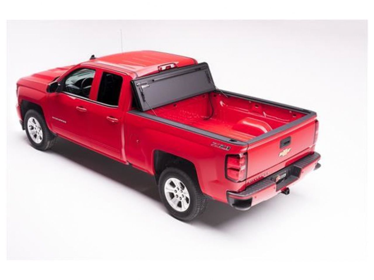 BAK Tonneau Cover, Flip MX4, Folding, Aluminum, Matte Black, Chevy, GMC