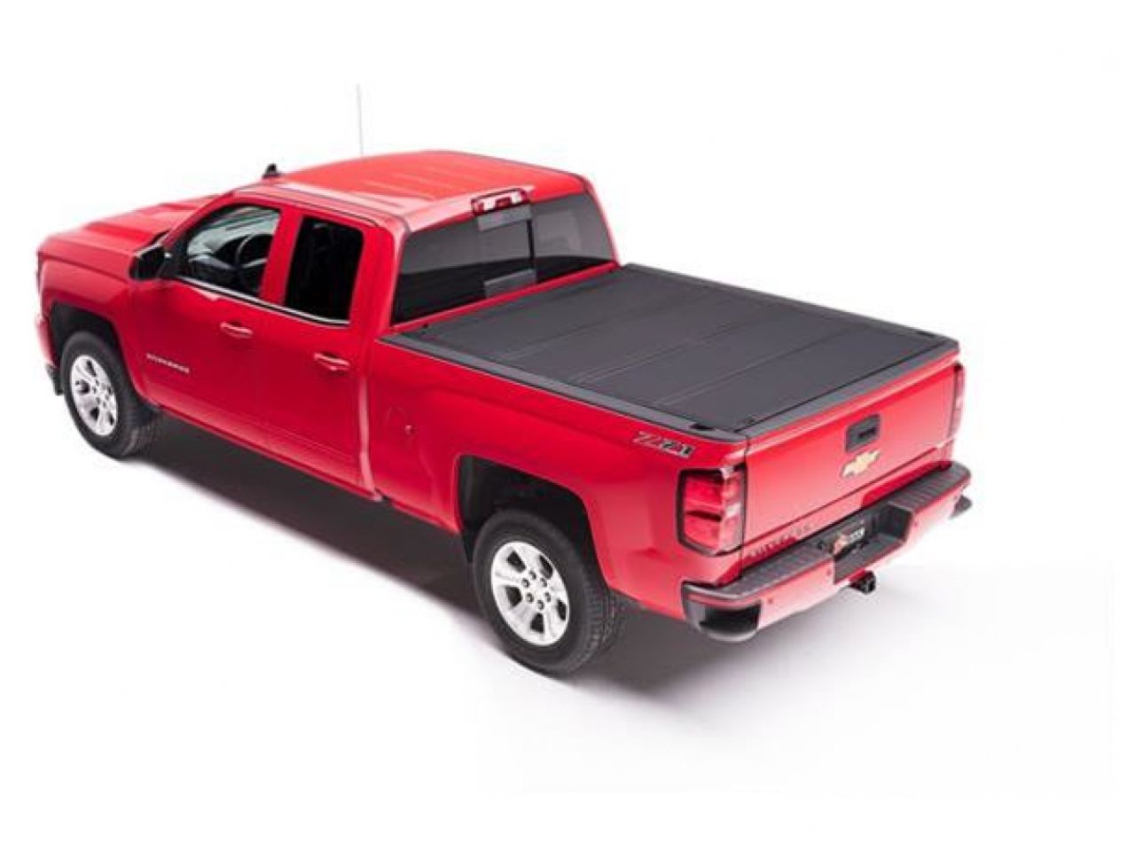 BAK Tonneau Cover, Flip MX4, Folding, Aluminum, Matte Black, Chevy, GMC