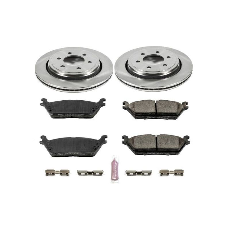 PowerStop PSB Autospecialty Kit Brakes, Rotors & Pads Brake Kits - OE main image