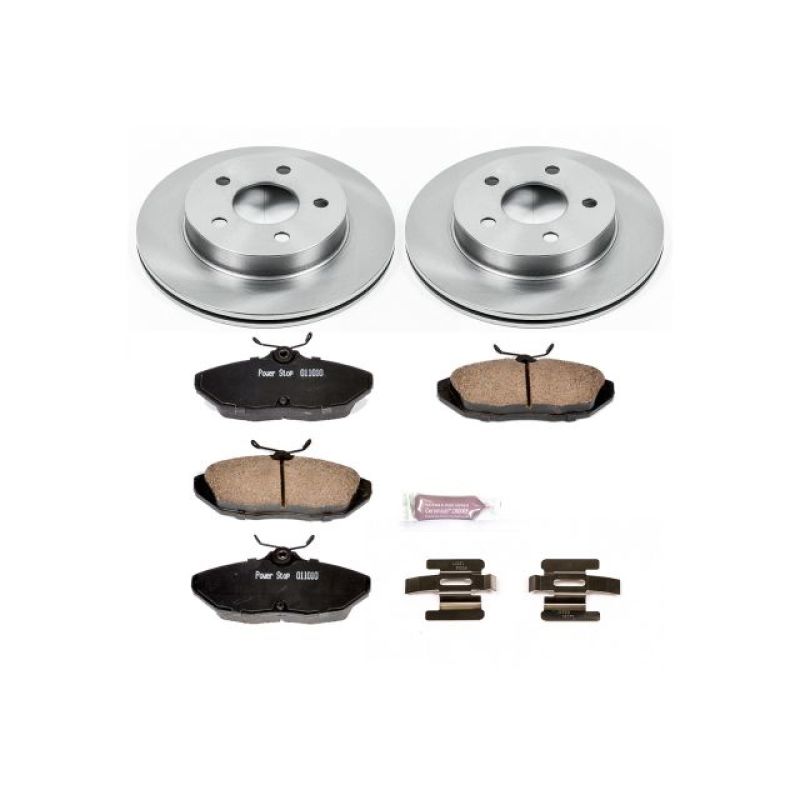 PowerStop PSB Autospecialty Kit Brakes, Rotors & Pads Brake Kits - OE main image