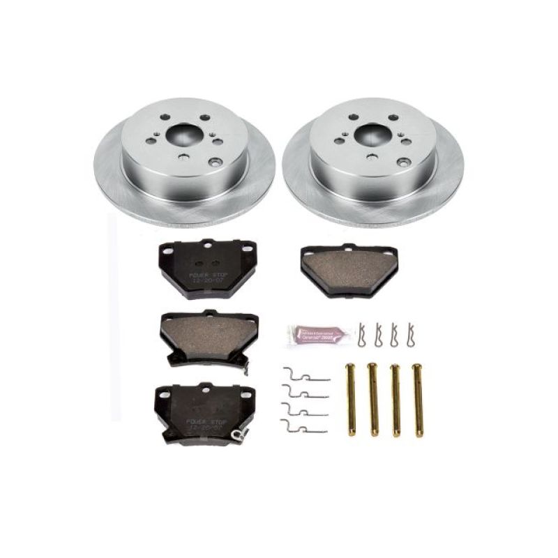 PowerStop PSB Autospecialty Kit Brakes, Rotors & Pads Brake Kits - OE main image