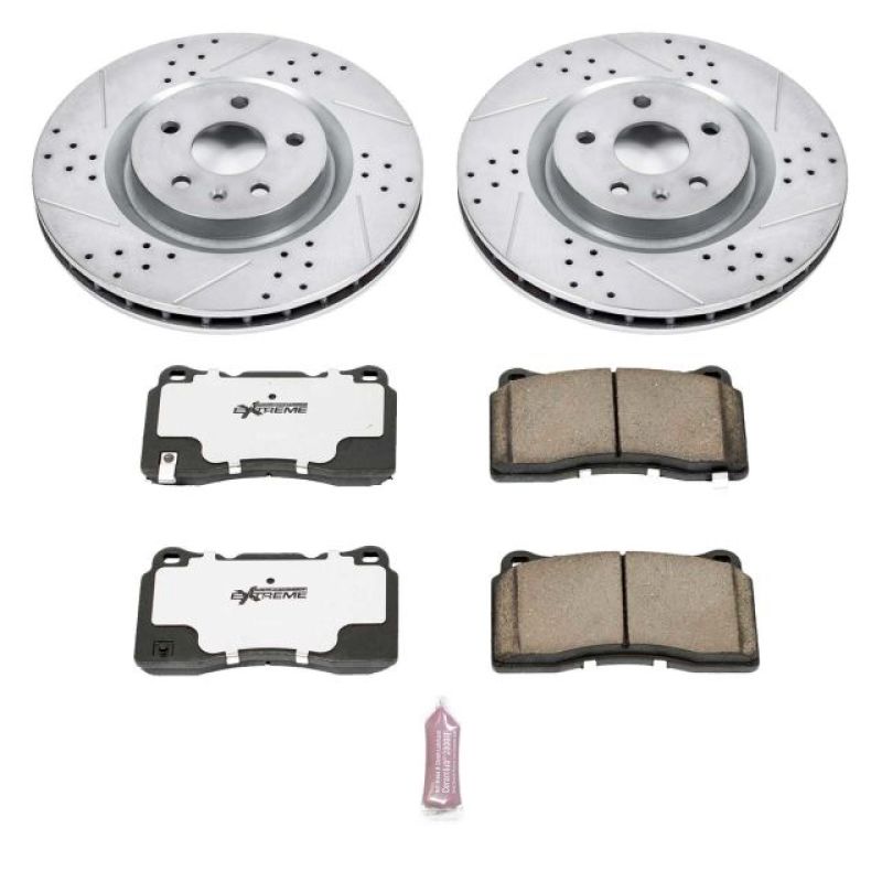 PowerStop PSB Z26 Street Warrior Kit Brakes, Rotors & Pads Brake Kits - Performance D&S main image