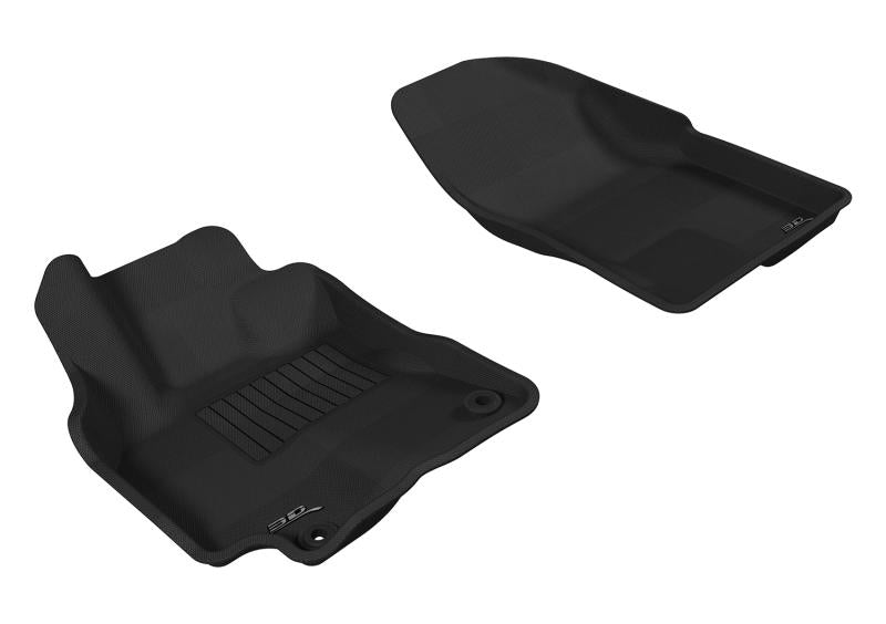 3D MAXpider 2009-2013 Pontiac/Toyota Vibe/Corolla Kagu 1st Row Floormat - Gray L1PA00111501 Main Image