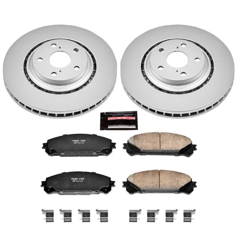 PowerStop PSB Z17 Evolution Coated Kit Brakes, Rotors & Pads Brake Kits - Performance Blank main image