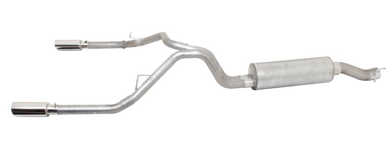 Gibson 14-17 Ram 2500 Big Horn 6.4L 2.5in Cat-Back Dual Split Exhaust - Stainless 66568 Main Image