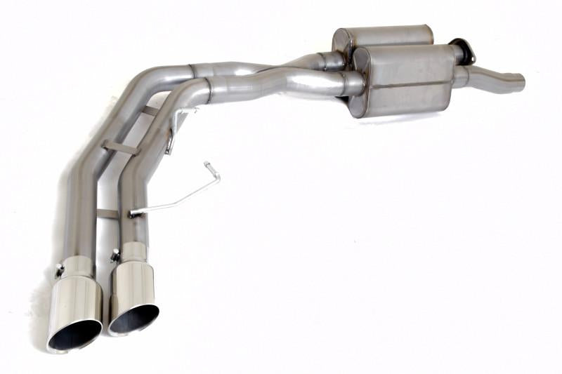 Gibson 17-19 Ford F-150 Raptor 3.5L 3in Cat-Back Super Truck Exhaust - Stainless 69549 Main Image