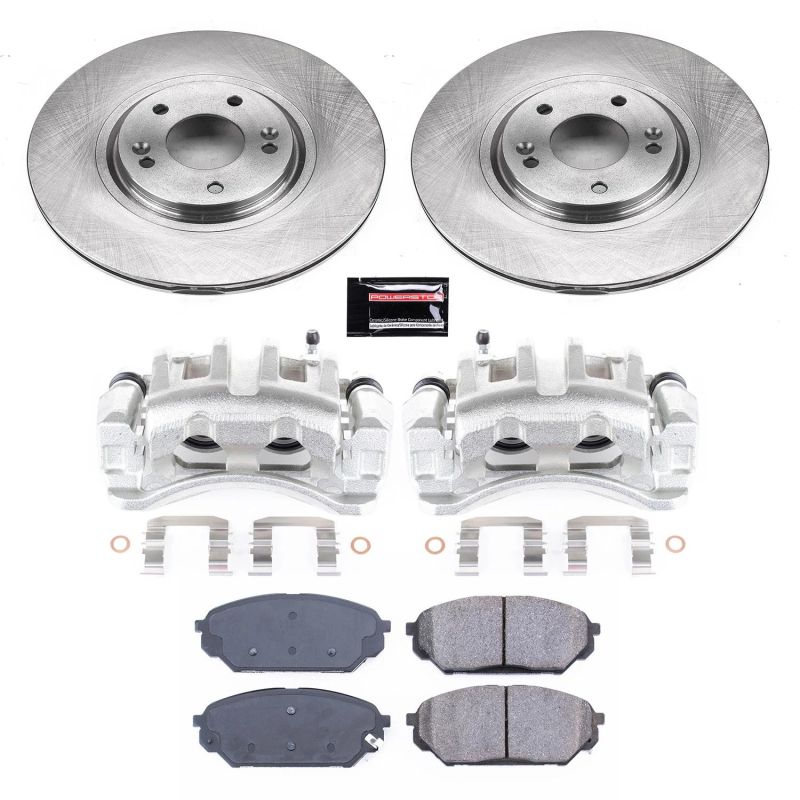 PowerStop PSB Autospecialty Kit w/Cals Brakes, Rotors & Pads Brake Kits - OE main image