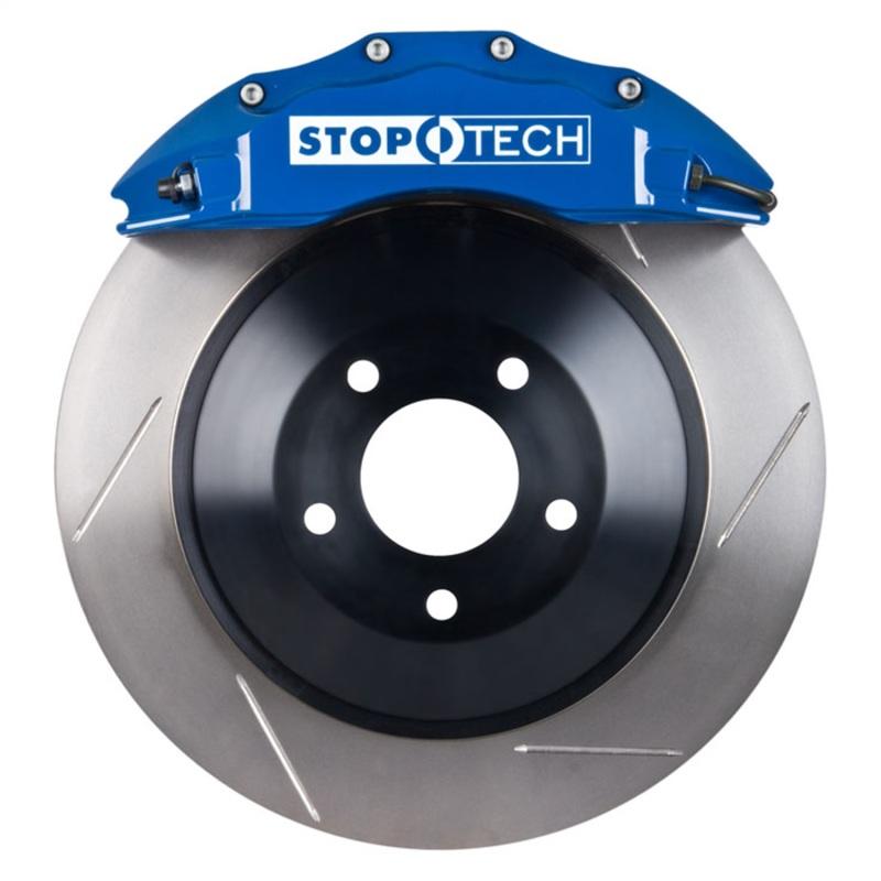 StopTech Chrysler 300C Front Touring 1-Piece BBK w/ Blue ST-60 Calipers Slotted Rotor 82.243.6100.21 Main Image