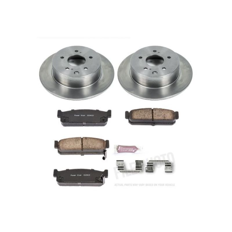 PowerStop PSB Autospecialty Kit Brakes, Rotors & Pads Brake Kits - OE main image