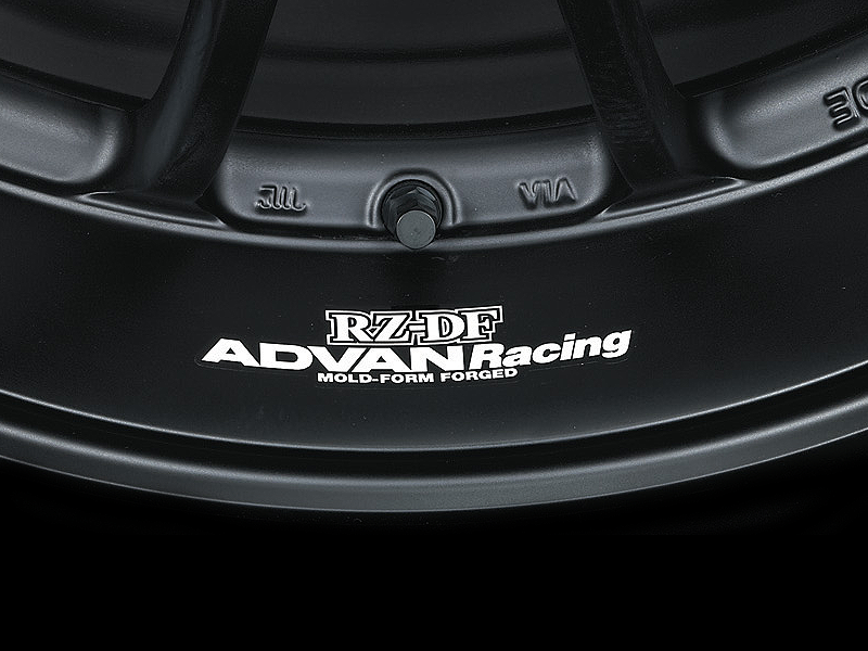 Advan RZ-DF Spoke Sticker (White) - 2 Pack Z9851