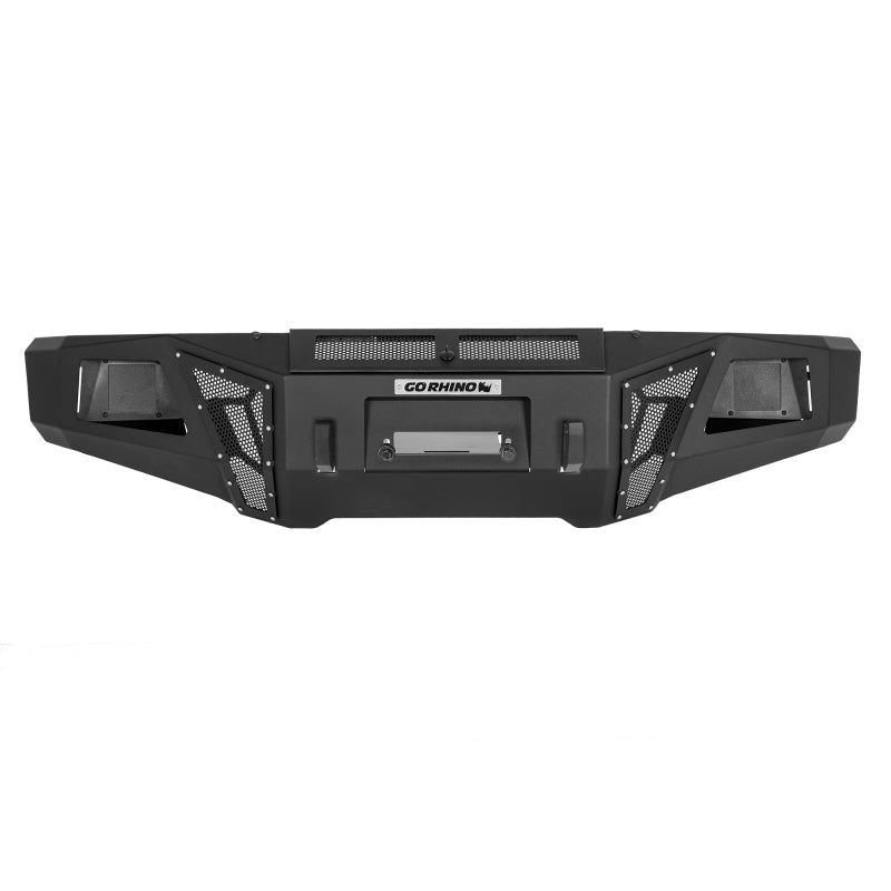 Go Rhino 17-22 Ford F-250/F-350 BR11 Front Bumper Replacement - Tex. Black 24375T