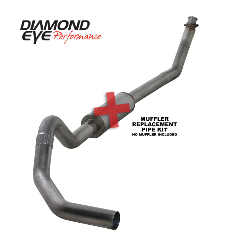 Diamond Eye Performance DEP Turbo Back Exhaust Kit SS Exhaust, Mufflers & Tips Turbo Back main image