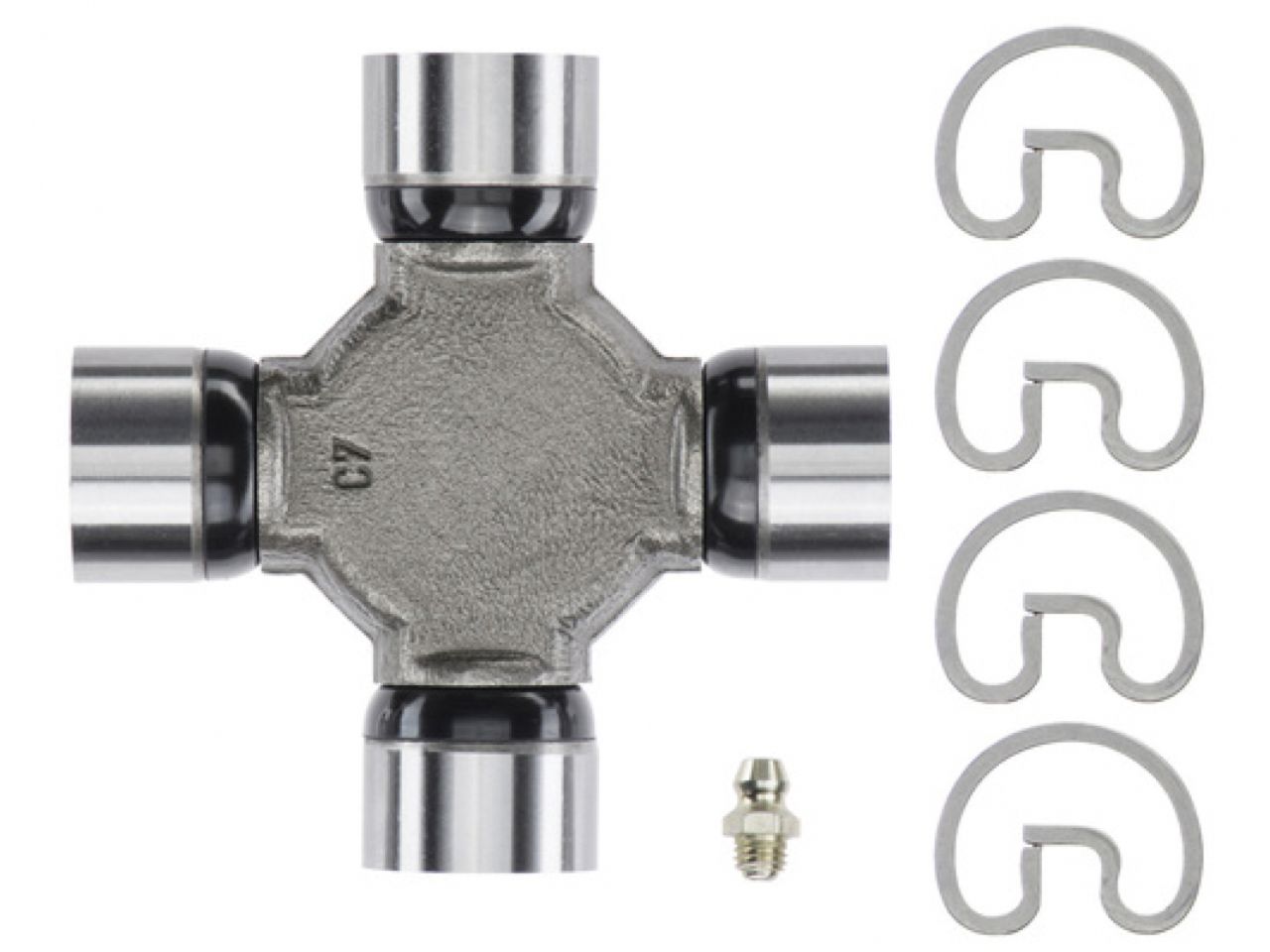 Moog Universal Joint, 1330 Style, Greasable, Steel, Each 14MHY