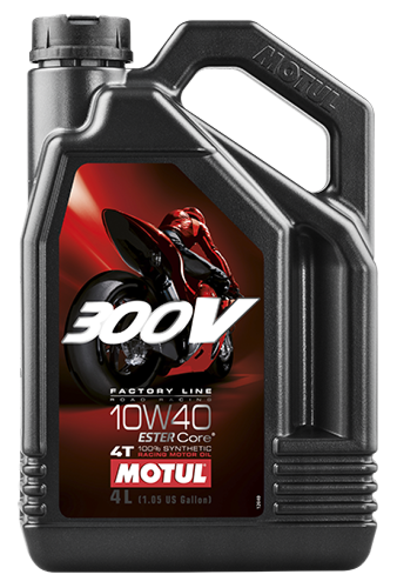 Motul 4L Synthetic-ester 300V Factory Line Road Racing 10W40 104121