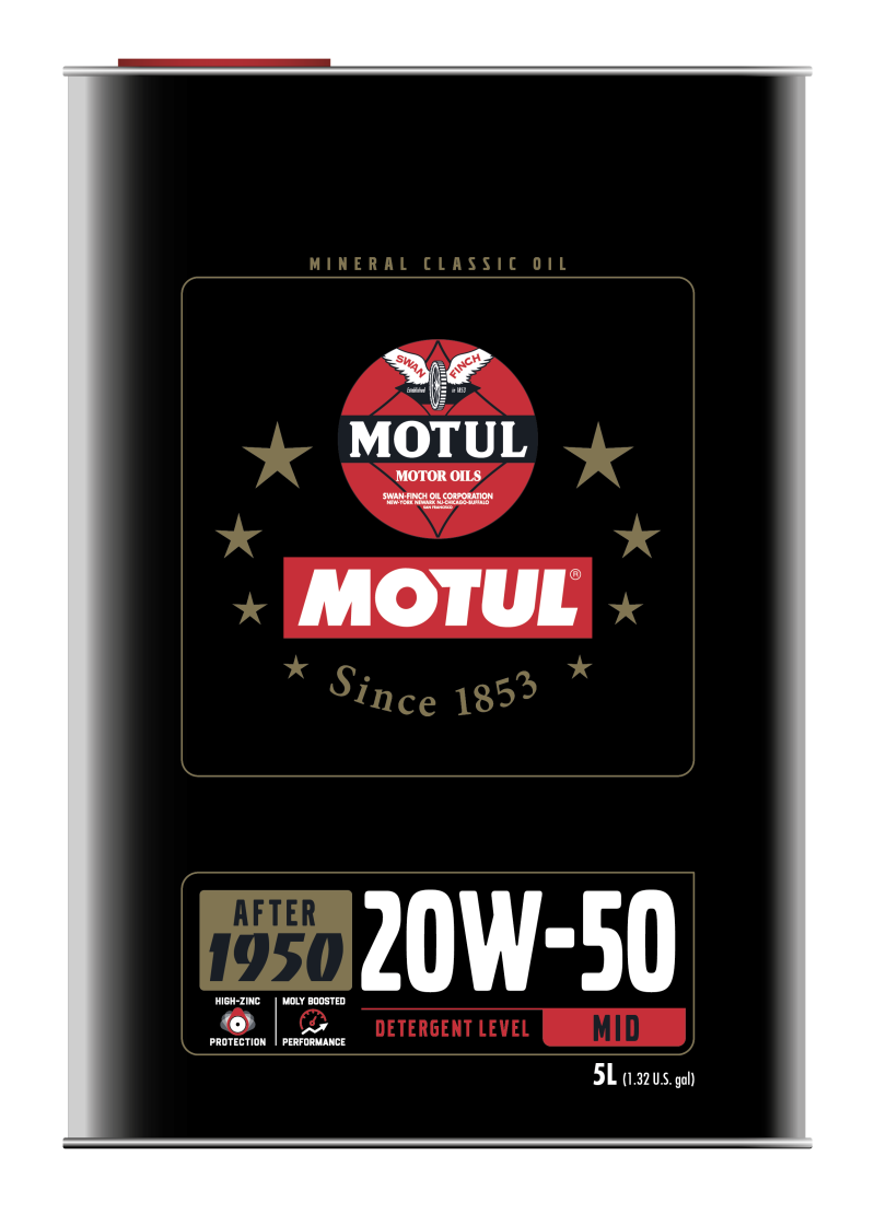 Motul 20W50 Classic Performance Oil - 4x5L 110622