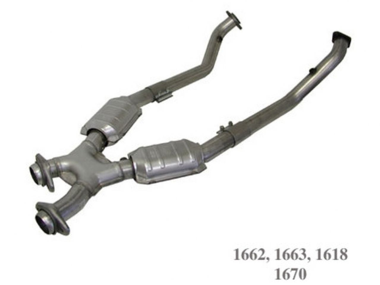 BBK Performance Exhaust Piping 1663 Item Image