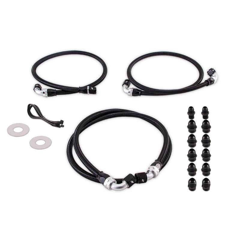 Mishimoto 01-05 Chevrolet/GMC 6.6L Duramax (LB7/LLY) Transmission Cooler Line Kit MMTCL-DMAX-01 Main Image