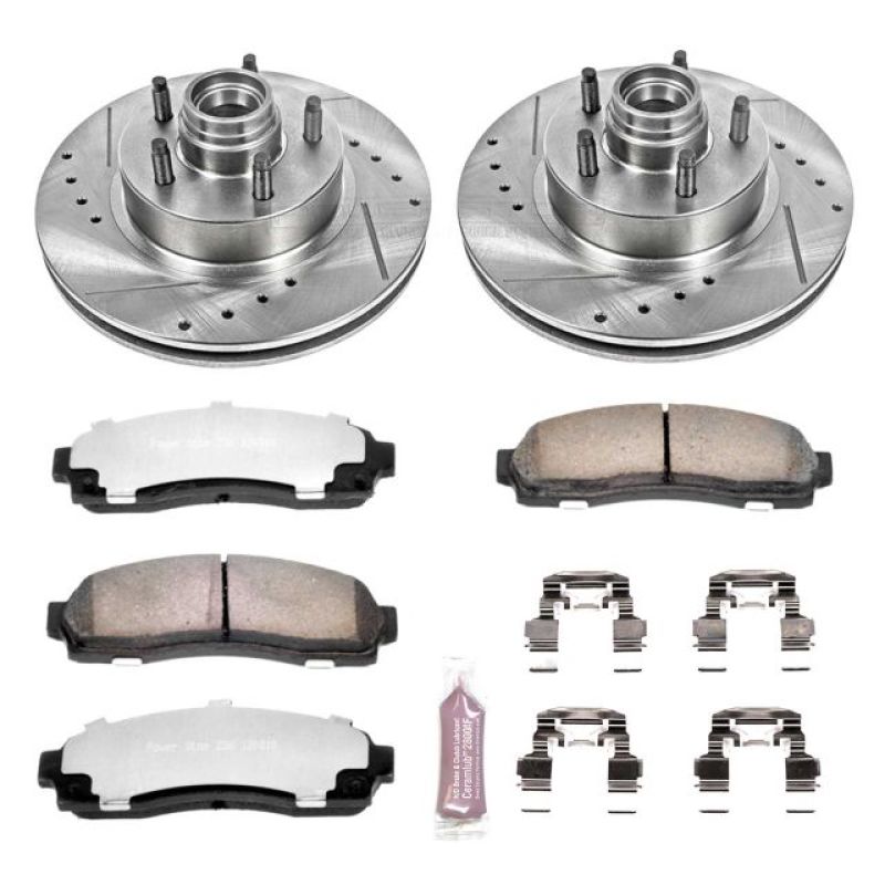 PowerStop PSB Z36 Truck & Tow Kit Brakes, Rotors & Pads Brake Kits - Performance D&S main image