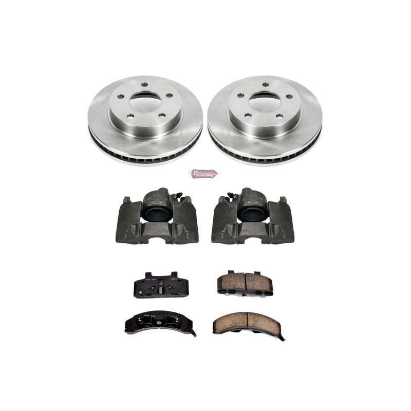 PowerStop PSB Autospecialty Kit w/Cals Brakes, Rotors & Pads Brake Kits - OE main image